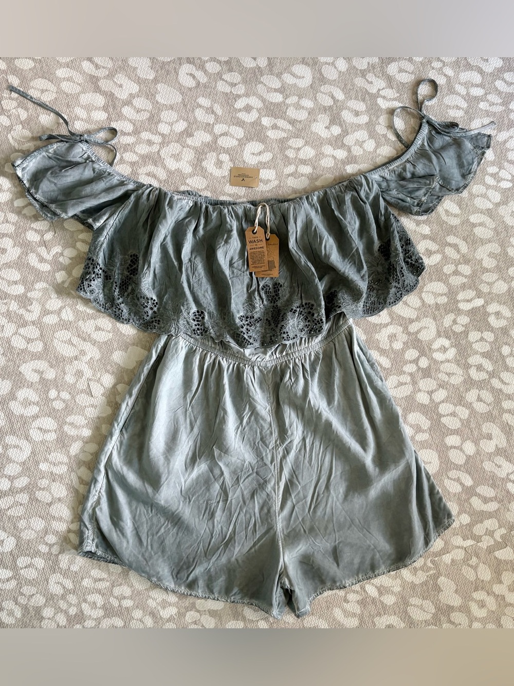 AEO size small off the shoulder romper
